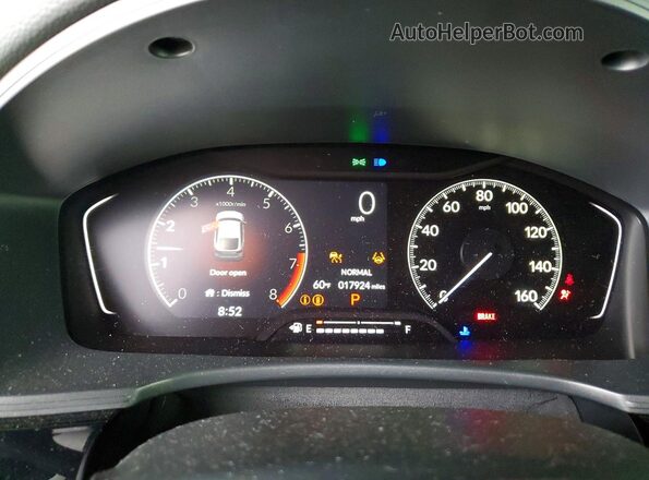 19XFL2H87RE027403 2024 HONDA CIVIC White ხელსაწყოთა პანელის ხედი