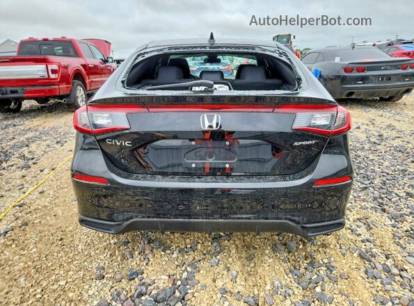 19XFL2H87RE034738 2024 HONDA CIVIC Black Հետևի տեսք