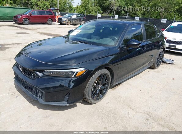 19XFL2H87SE020960 2025 HONDA CIVIC Black Передня ліва чверть