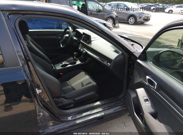 19XFL2H87SE020960 2025 HONDA CIVIC Black Вид салону спереду