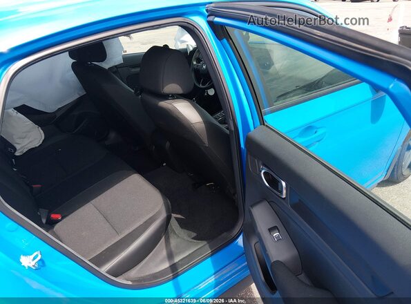19XFL2H87SE025169 2025 HONDA CIVIC Blue Vista de la etiqueta del VIN