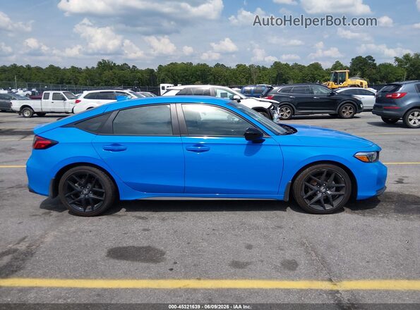 19XFL2H87SE025169 2025 HONDA CIVIC Blue Vista interior trasera