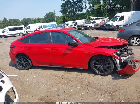 19XFL2H88PE009893 2023 HONDA CIVIC Red Widok wnętrza 360 stopni