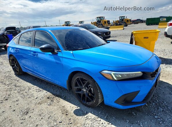 19XFL2H88RE035994 2024 HONDA CIVIC Blue Front right