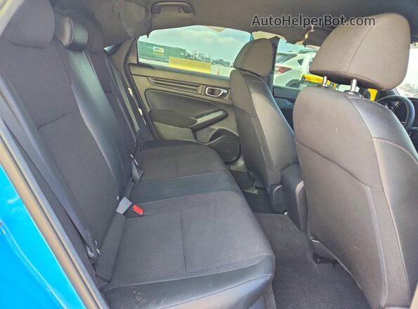 19XFL2H88RE035994 2024 HONDA CIVIC Blue Rear seats view