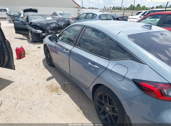 19XFL2H88RE037602 2024 HONDA CIVIC Blue Front view