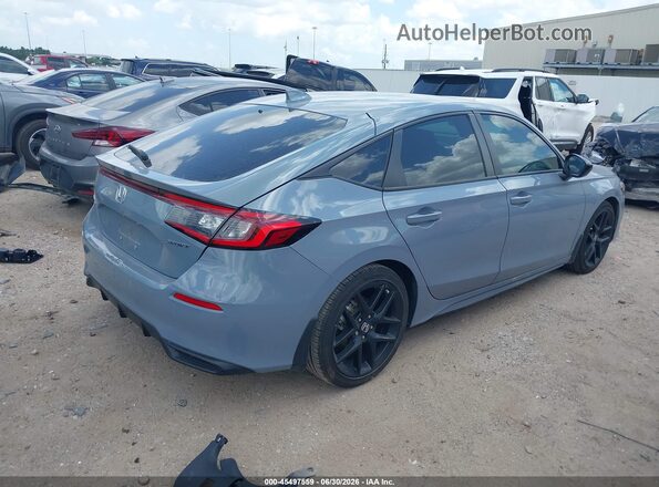 19XFL2H88RE037602 2024 HONDA CIVIC Blue Rear right