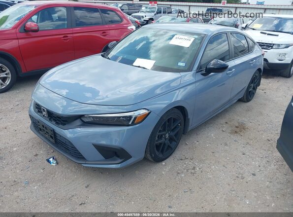 19XFL2H88RE037602 2024 HONDA CIVIC Blue Front left