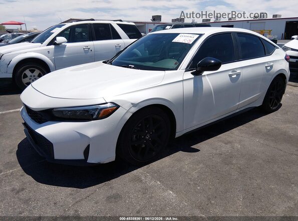 19XFL2H88SE017131 2025 HONDA CIVIC White Передня ліва чверть