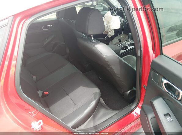 19XFL2H88SE024290 2025 HONDA CIVIC Red Widok naklejki z numerem VIN