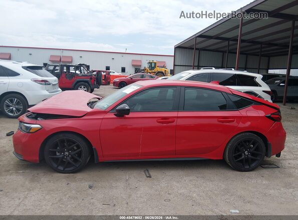 19XFL2H88SE024290 2025 HONDA CIVIC Red Widok wnętrza 360 stopni