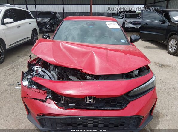 19XFL2H88SE024290 2025 HONDA CIVIC Red Widok zestawu wskaźników