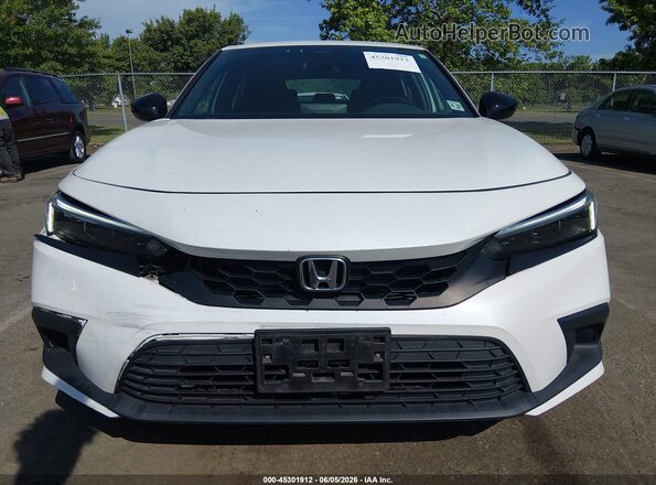 19XFL2H89NE013979 2022 HONDA CIVIC White Вид щитка приладів