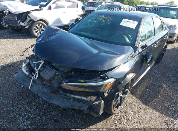 19XFL2H89PE006467 2023 HONDA CIVIC Black Առջևի ձախ երեք քառորդ տեսարան