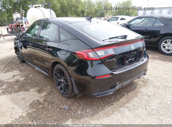 19XFL2H89PE006467 2023 HONDA CIVIC Black Հետևի ձախ