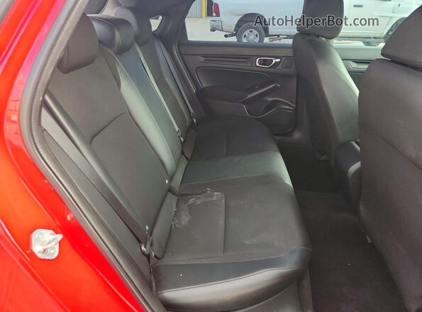 19XFL2H89PE008333 2023 HONDA CIVIC Красный Вид задних сидений