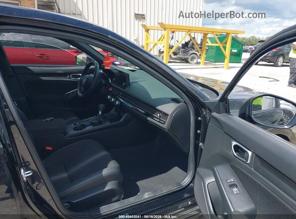19XFL2H89RE014507 2024 HONDA CIVIC Black Front interior view
