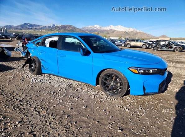 19XFL2H89SE006218 2025 HONDA CIVIC Blue Передня права чверть