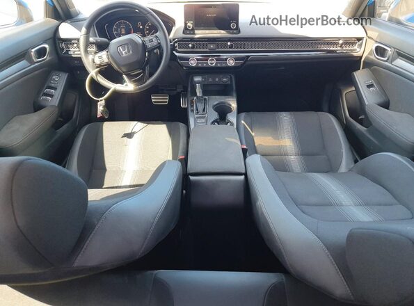 19XFL2H89SE033158 2025 HONDA CIVIC Синий Вид панели приборов