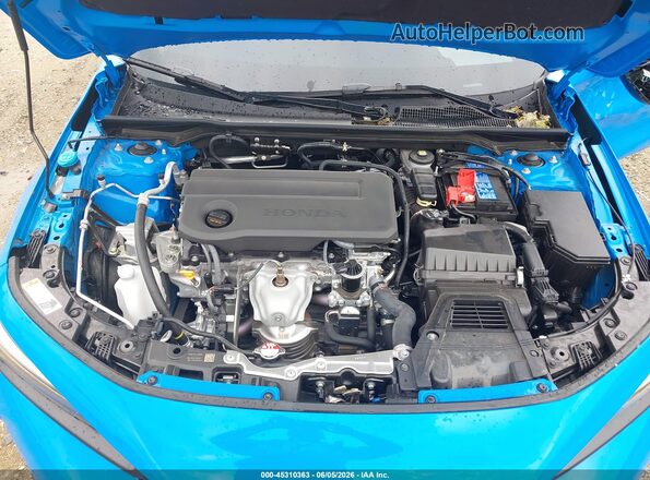 19XFL2H89TE017348 2026 HONDA CIVIC Blue Widok z tyłu