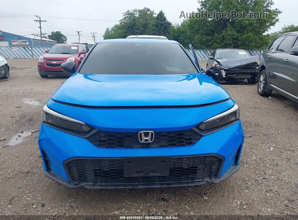 19XFL2H89TE017348 2026 HONDA CIVIC Blue Widok zestawu wskaźników