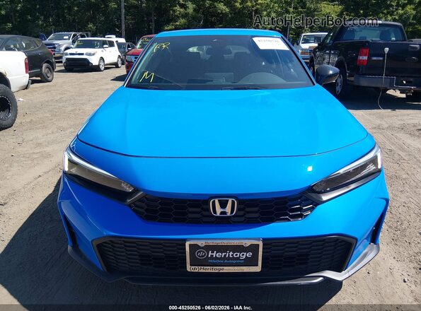 19XFL2H89TE021836 2026 HONDA CIVIC Blue Vista interior trasera