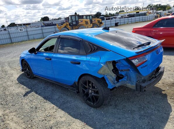 19XFL2H8XPE014562 2023 HONDA CIVIC Blue Задня ліва чверть