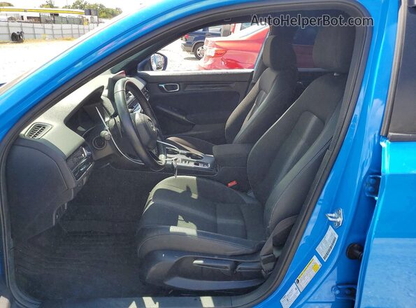 19XFL2H8XPE014562 2023 HONDA CIVIC Blue Вид салону спереду