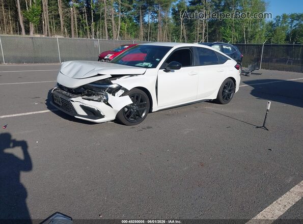 19XFL2H8XPE021981 2023 HONDA CIVIC White წინა მარცხენა ხედი სამი მეოთხედიდან