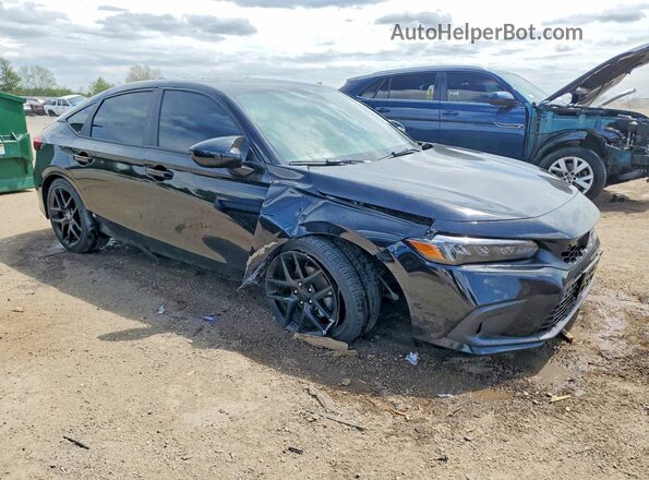 19XFL2H8XRE034667 2024 HONDA CIVIC Black წინა მარჯვენა