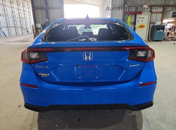 19XFL2H8XSE012674 2025 HONDA CIVIC Blue Вид ззаду