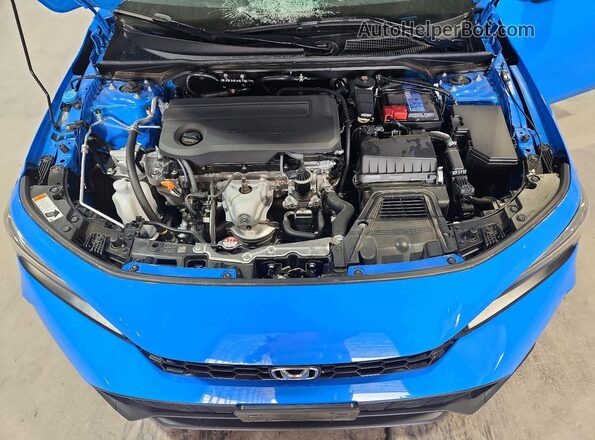 19XFL2H8XSE012674 2025 HONDA CIVIC Blue Вид підкапотного простору