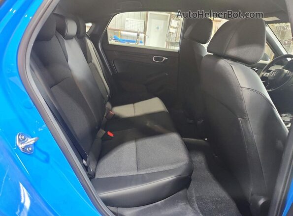 19XFL2H8XSE012674 2025 HONDA CIVIC Blue Вид задньої частини салону