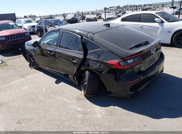 19XFL2H8XSE028292 2025 HONDA CIVIC Black Rear left