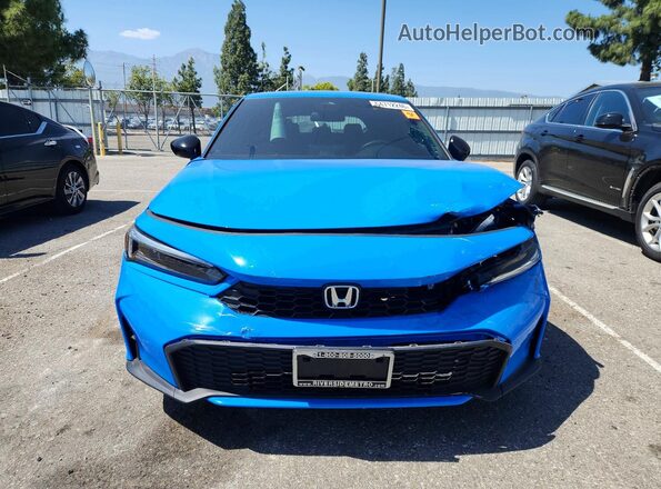 19XFL4H86SE005393 2025 HONDA CIVIC Blue Front view
