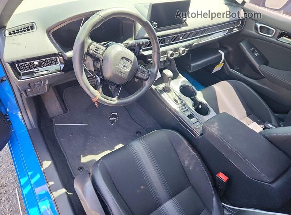 19XFL4H86SE005393 2025 HONDA CIVIC Blue Dashboard view