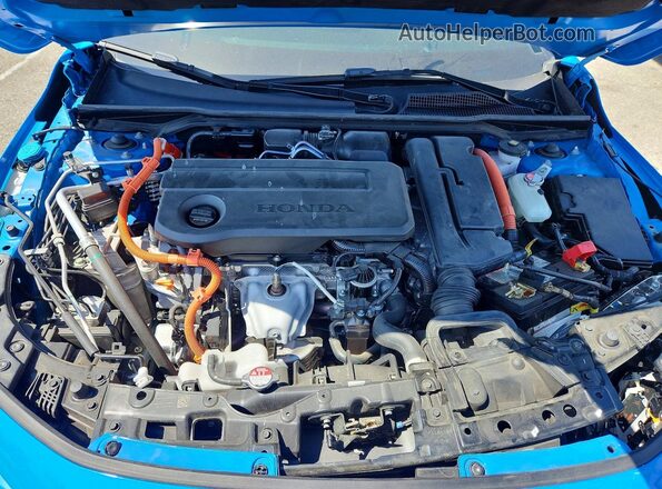 19XFL4H86SE005393 2025 HONDA CIVIC Blue Rear interior view
