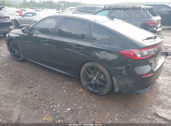 19XFL4H8XSE013237 2025 HONDA CIVIC Black Հետևի ձախ