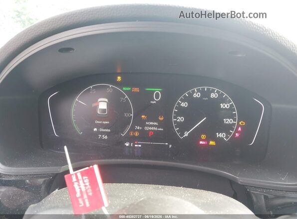 19XFL4H8XSE013237 2025 HONDA CIVIC Black Հետևի նստատեղերի տեսք