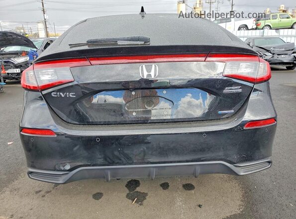 19XFL4H93SE002525 2025 HONDA CIVIC Black Вид ззаду