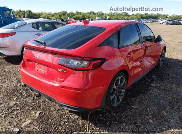 19XFL4H93SE016201 2025 HONDA CIVIC Red Задня права чверть