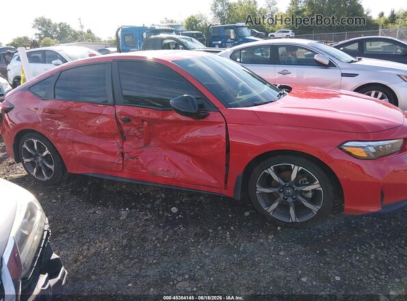 19XFL4H93SE016201 2025 HONDA CIVIC Red Вид задньої частини салону
