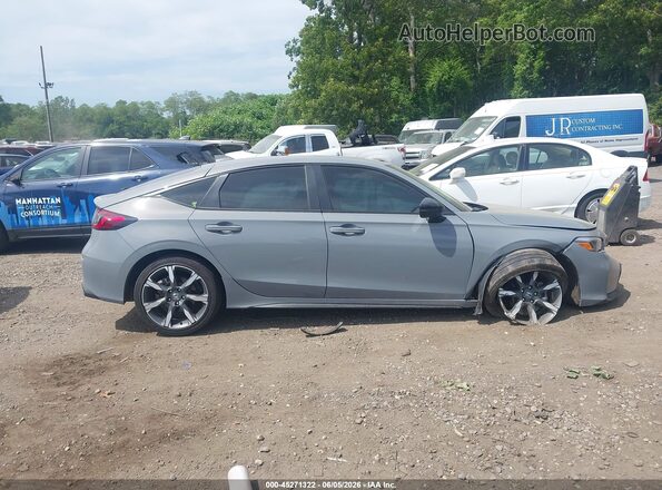 19XFL4H93SE016599 2025 HONDA CIVIC Gray Widok wnętrza z tyłu