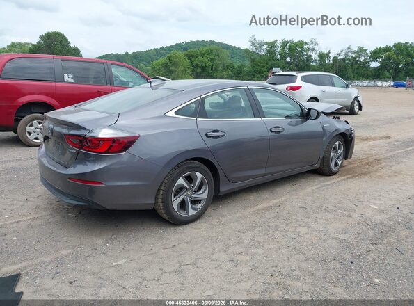 19XZE4F12KE009535 2019 HONDA INSIGHT Gray 