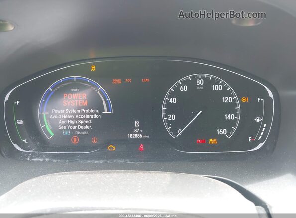 19XZE4F12KE009535 2019 HONDA INSIGHT Gray 