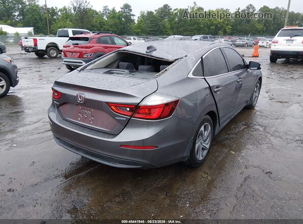 19XZE4F50LE012454 2020 HONDA INSIGHT Gray Trasero derecho