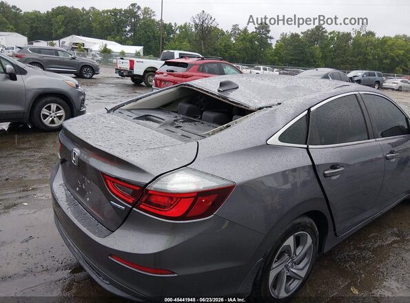 19XZE4F50LE012454 2020 HONDA INSIGHT Gray Vista frontal