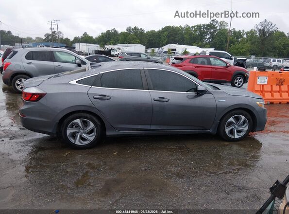 19XZE4F50LE012454 2020 HONDA INSIGHT Gray Vista interior trasera
