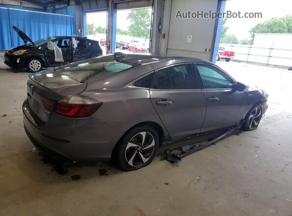 19XZE4F50ME007501 2021 HONDA INSIGHT Charcoal Tył prawy