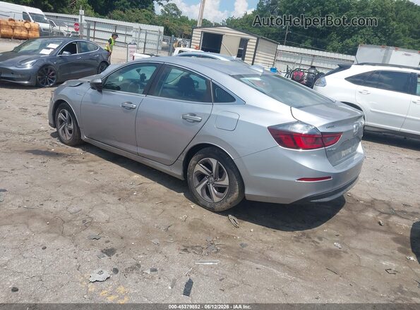 19XZE4F52KE002345 2019 HONDA INSIGHT Silver უკანა მარცხენა